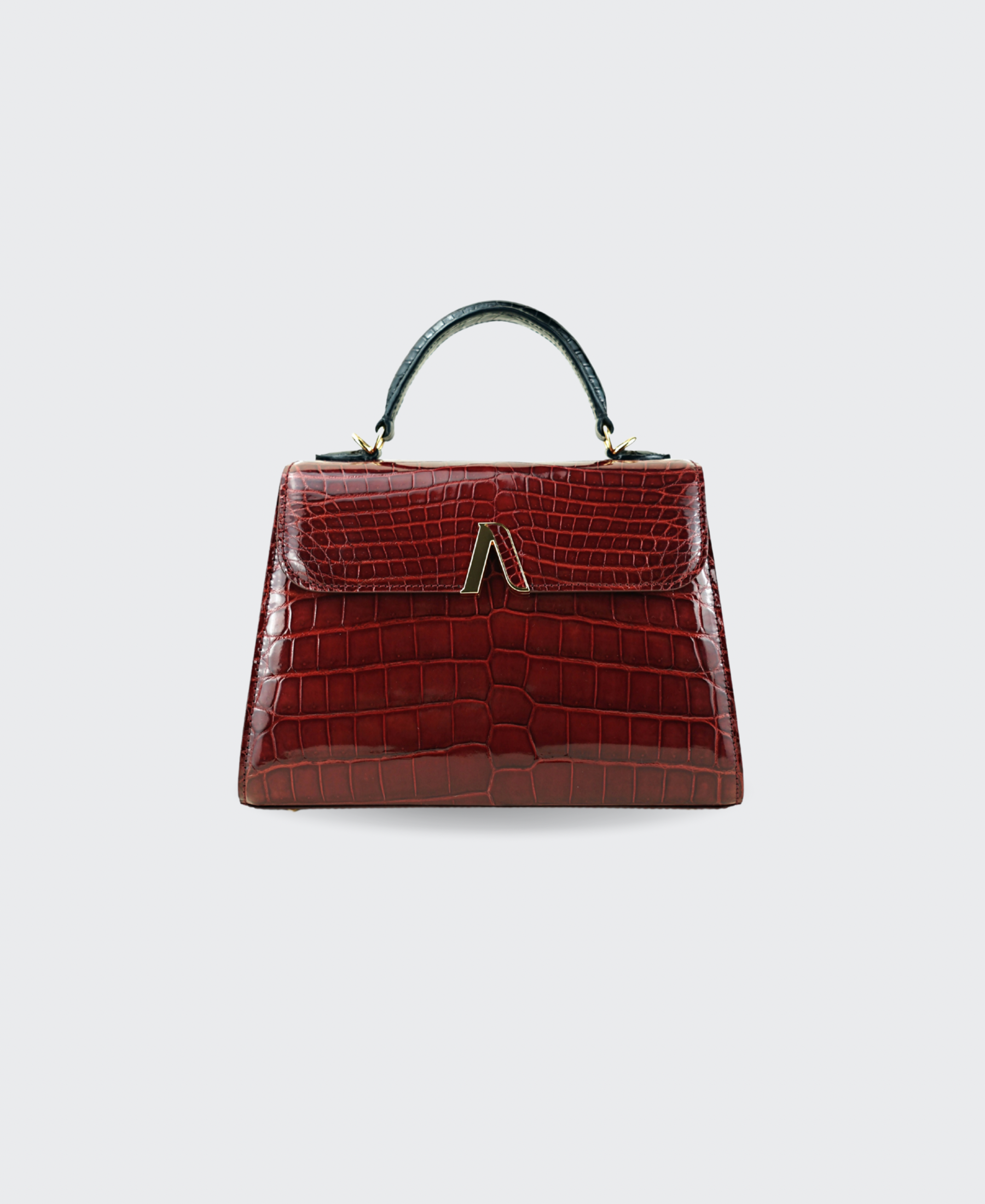 Red sale handle bag