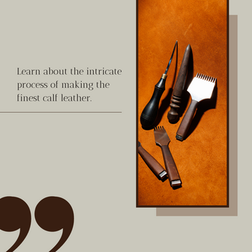 Leather manufacturing process