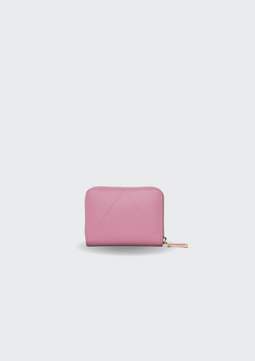 Zip-around wallet in Pastel Pink