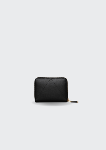 Zip-around wallet in Black